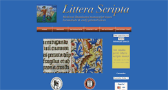 Desktop Screenshot of litterascripta.com.au